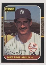 1987 Leaf Canadian Mike Pagliarulo #189 9cd