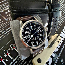 Steinhart Nav B-Uhr II 44mm Swiss Automatic ETA 2824-2 Pilot Watch Flieger Bndle