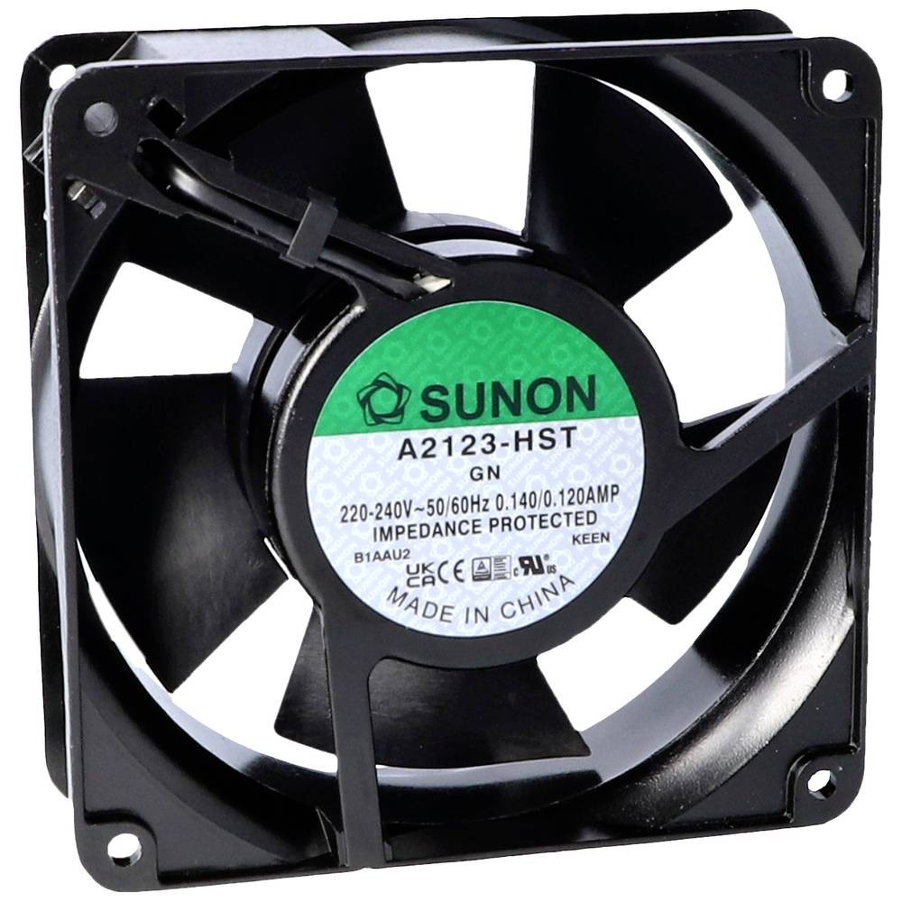 Ventilateur axial 230V AC 190 m3/h Sunon A2123-HBL pour refroidissement rack
