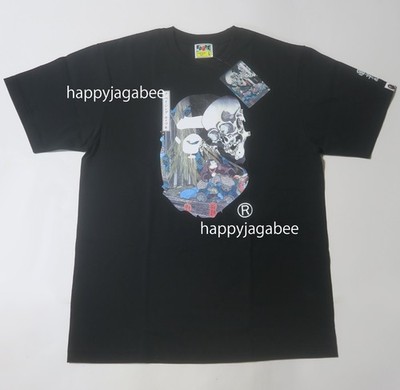 A BATHNIG APE Men's BAPE x UKIYO-E APE HEAD TEE #3 1L73110918 | eBay