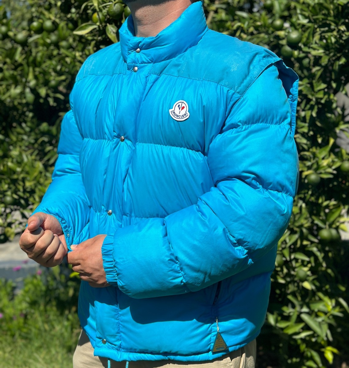 Rare Collection Grenoble Moncler 1983 Goose Down Piumino Vest