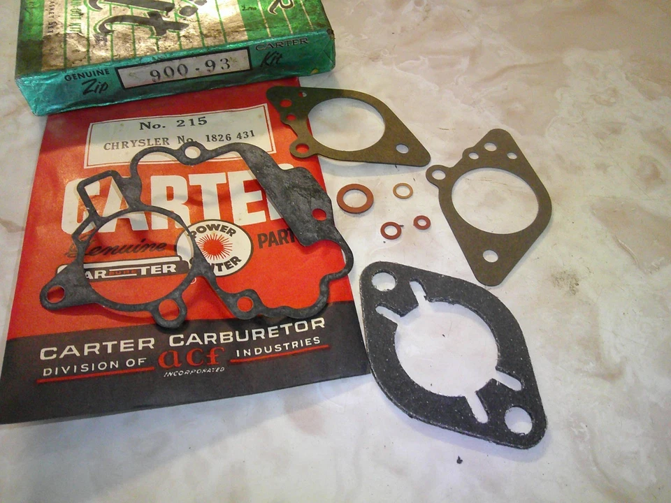 Kit de cremallera de carburador Carter 900-93 1951 1952 1953 1954 Dodge Truck B-3-B B-4B C-1B Foto 3 de 3