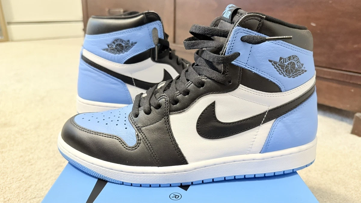 靴 AJ1 RETRO HIGH OG BG 'UNC' 24cm Amazon.com | Air Jordan 1 Retro High OG UNC Reimagined Grade