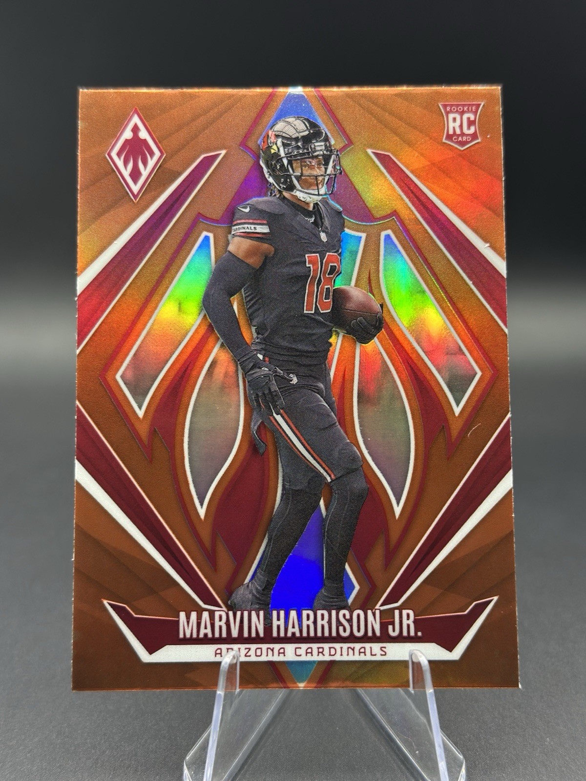 Marvin Harrison Jr. 2024 Panini Phoenix #226 Orange RC Arizona Cardinals