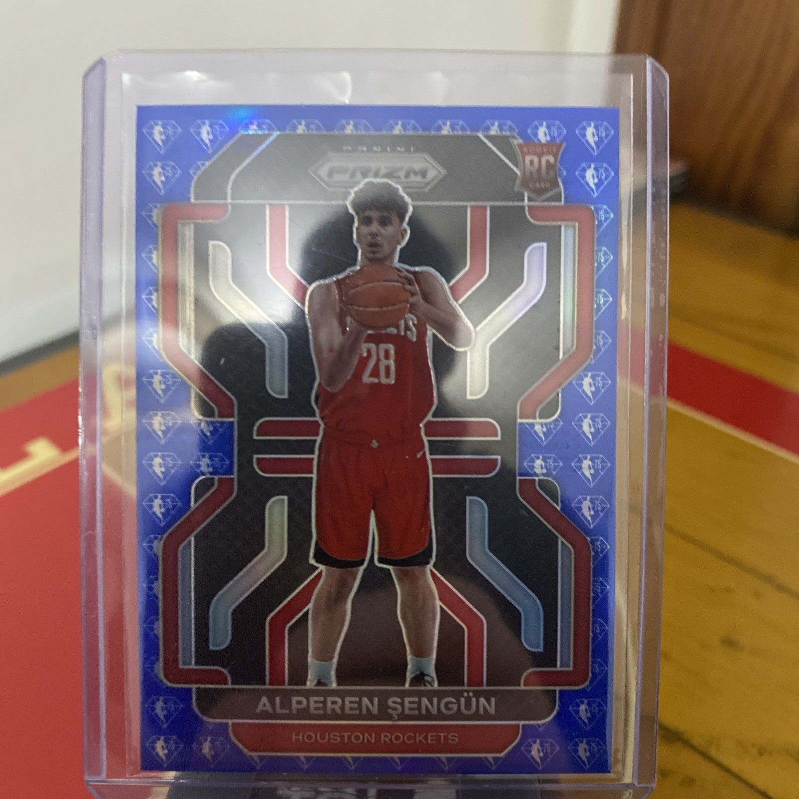 ALPEREN SENGUN 2021-22 Panini Prizm 75th Anniversary Blue Diamond #318 RC Rookie