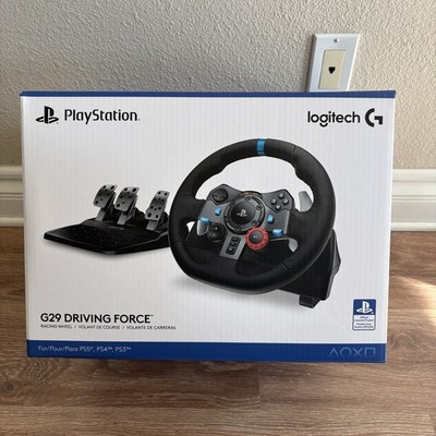 Logitech G29 Driving Force Racing Wheel - Black (941-000110) PS5 PS4 PS3