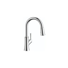 hansgrohe Joleena Chrome High Arc Kitchen Faucet Kitchen Faucets with Pull Down