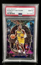 2022 Select - Bennedict Mathurin Cosmic Prizm (RC) PSA 10