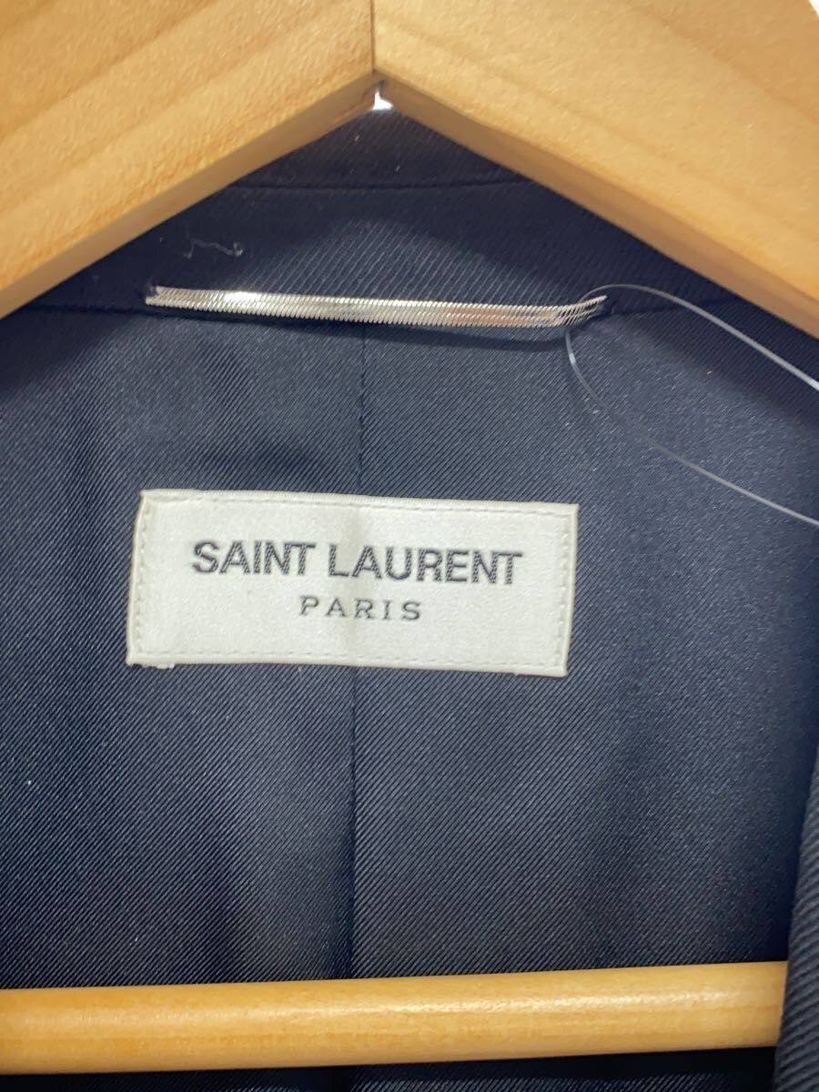 Giacca sartoriale SAINT LAURENT 46 lana nera tinta unita V88X 507472 Y404W 1000 usata