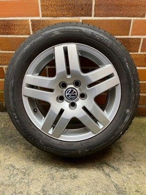 4 Sommerräder Dunlop 185/60 R15 84H Profiltiefe 7mm auf VW Alufelge 6J X 15 ET38
