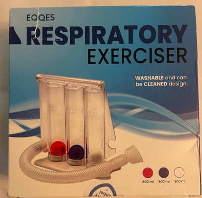 Breathing Exerciser Lung Function Improve Trainer Respiratory 3 Ball-NEW