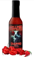 Hellfire Doomed Hot Sauce, Hottest Sauce in the World, Spiked with 6.66 Milli...