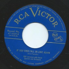 Bill Lawrence - Jealous Heart / If You Ever Fall In Love Again - Used - C8100z