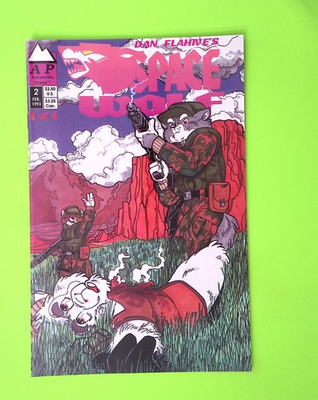 #ad Space Wolf #2 1993 Antarctic Press High Grade Comic Book W285 43 $11.99