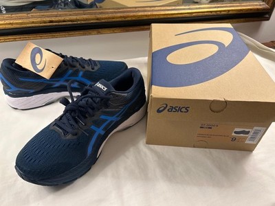 Size 9 Men's ASICS GT-2000 9 French Blue Lace Up Athletic Shoes 1011A983-401