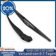 Heckwischer Hinten Passend für Opel Meriva X03 2003-2010 Schwarz ABS-Kunststoff