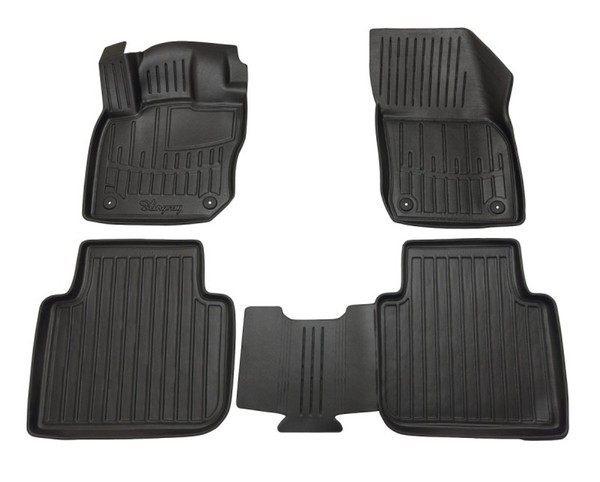 GummifußMatten FüR VW Tayron Ab 2024- 3D Schalen Set Automatten-image
