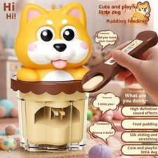 Feeding Play House Toys Cute Pet Pudding Dog Toy