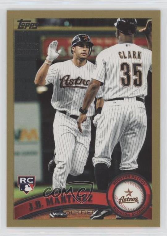 2011 Topps Update Gold 1136/2011 JD Martinez #US186 a3i