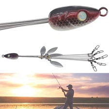 Alabama Rig Fishing Lure Set – Multi-Arm Bass Bait Spinner for Freshwater