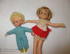 VINTAGE BARBIE TUTTI BUFFY DOLL NICE FACE & MRS BEASLEY DOLL FAMILY AFFAIR 3577