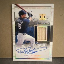 Panini 2025 Impeccable Paul Konerko Autograph Holo Gold /10 Dodgers #ILS-PK