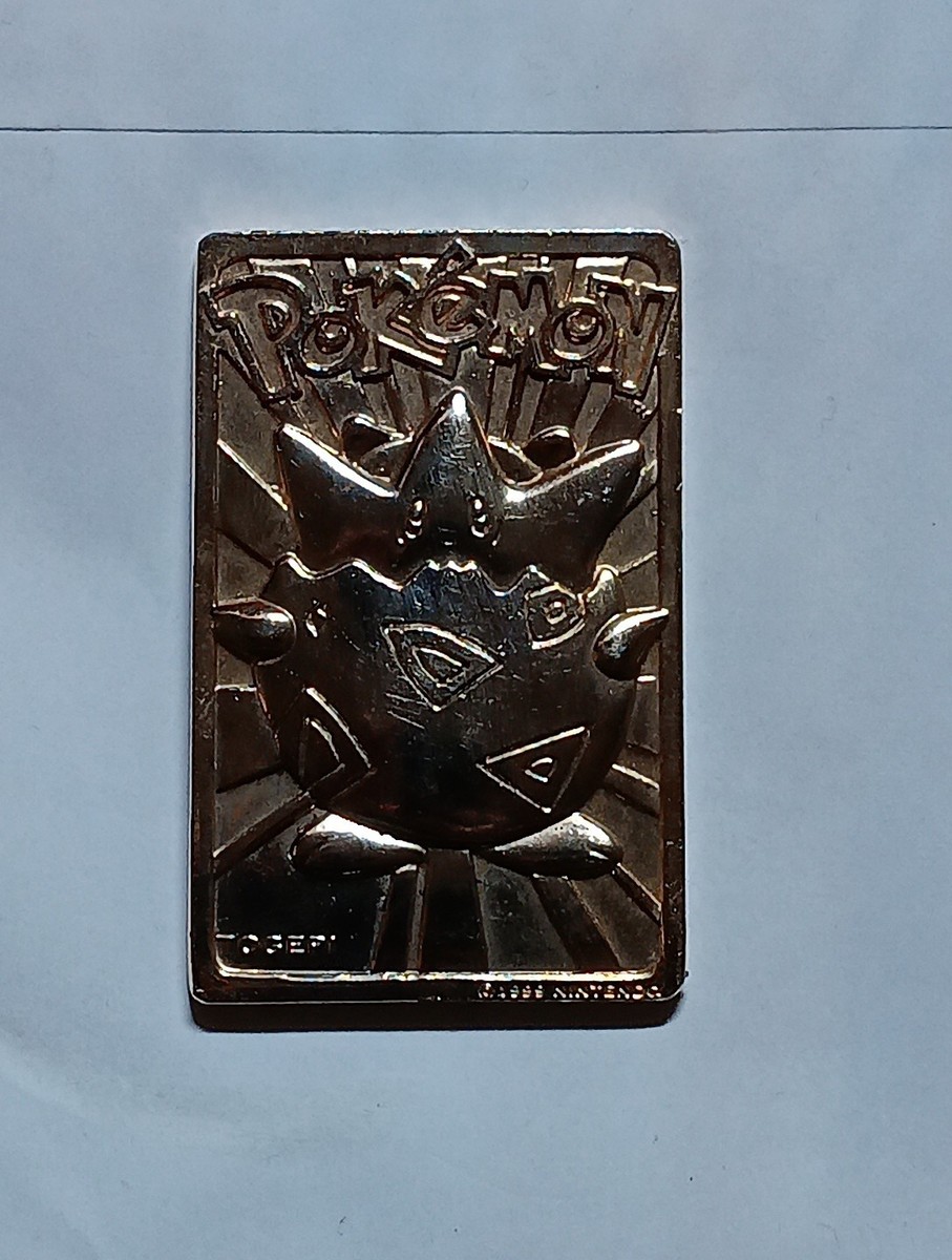 Togepi - Pokemon 23k Gold Plated Trading Card