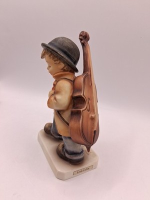 Vtg. Cute Hummel Goebel Porcelain Little Cellist #89/I Fig. West Germany.Hd.P.