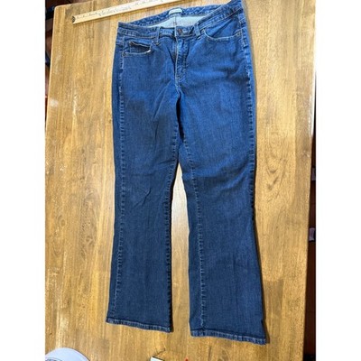 Lee Jeans Womens 14 Short Blue Ladies Denim Bootcut Low Rise Excellent