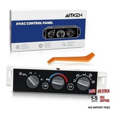 HVAC Climate Control Panel for Chevy GMC Models Without Rear Defogger