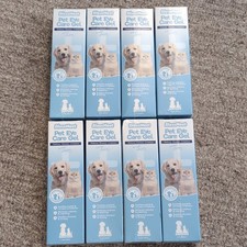 BlessMeet Pet Eye Care Gel 8 Boxes Hypochlorous Acid 0.01 Redness Exp 8/13/2027