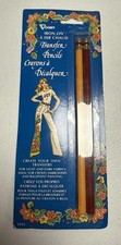 Vintage 1992 Vogart Iron On Transfer Pencils Red yellow Crewel Embroidery 
