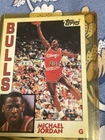 1992-93 Topps Archives Michael Jordan Chicago Bulls #52 Basketball Trading Card