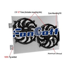 Fit 57-59 Ford Fairlane Ranchero Edsel Corsair Villager V8 Aluminum Shroud Fan Fit 57-59 Ford Fairlane Ranchero Edsel Corsair Villager V8 Aluminum Shroud Fan