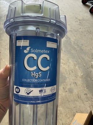 Sale:Solmetex HG5-002CR HG5 Dental Amalgam Collection Container With Recycle Kit