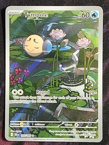 Pokemon Tympole 103/086 Black Bolt BLK