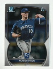 2023 Bowman Draft #BDC-5 Hunter Owen Chrome Kansas City Royals Baseball