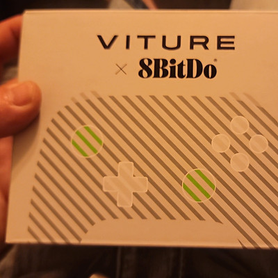 VITURE x 8BitDo Ultimate 2C Wireless/USB Controller Clear Green for Switch PC
