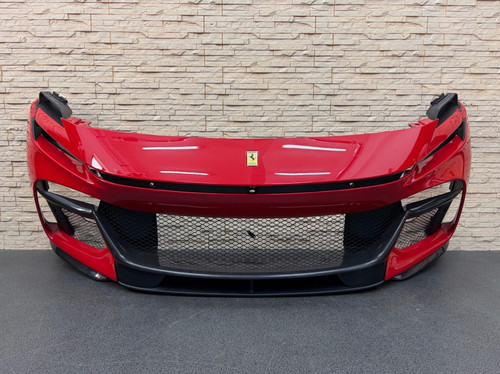 Ferrari Purosangue Front Bumper Red P/N 985849197 Photo - $34,000