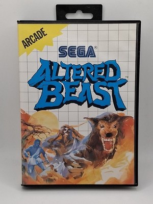 Altered Beast (Sega Master System) CIB Includes Poster And Manual 