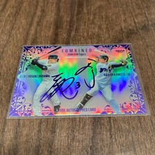 BBM 2025 Hanshin Tigers Yusuke Oyama/Koji Chikamoto Combo Purple Foil Limited
