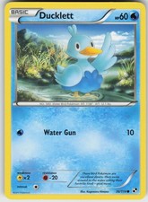 Ducklett 36/114 Black and White Pokemon Lightly Played LP
