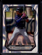 2026 Bowman Roldy Brito Chrome Lava Refractor 1st Prospect #/399 Rockies