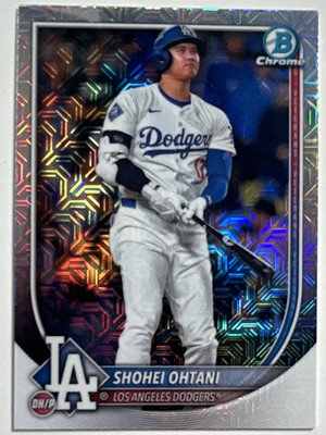 2025 Bowman Chrome Mojo Refractor Shohei Ohtani #17 Los Angeles Dodgers