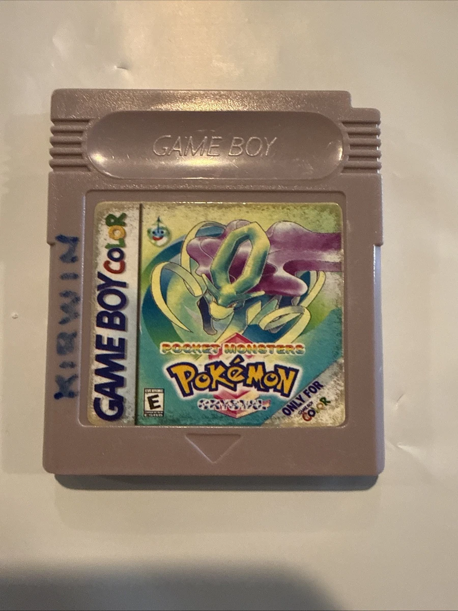 ポケットモンスター （北米版／Pokémon crystal ）　未開封 2000 Pokémon: Crystal Version Video Games for sale | eBay
