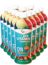 Pro Vitamin Complete - 30 oz - 178 ingredients! - 12 Bottles (Full Case)