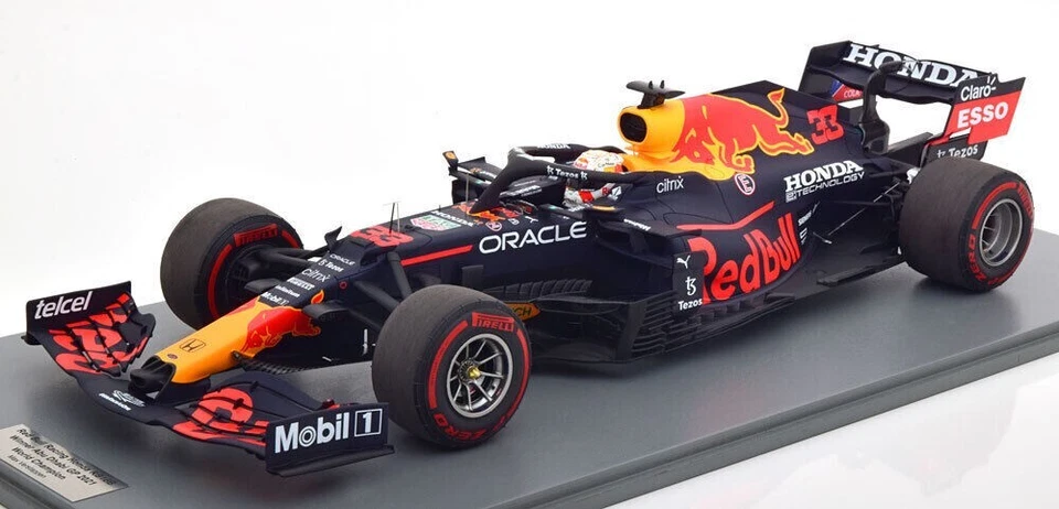 SPARK 1/12 F1 MODELLINO AUTO RED BULL HONDA RB16B MAX VERSTAPPEN ABU DHABI 2021 - Immagine 3 di 4