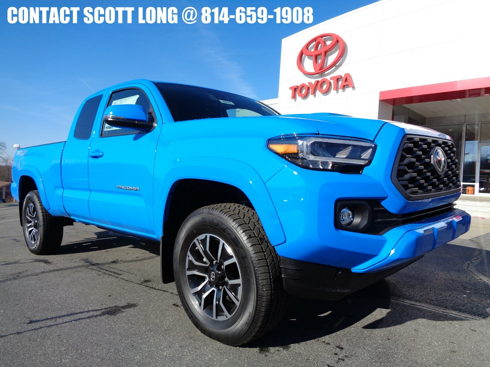 2020 Toyota Tacoma New 2020 Double Cab 4x4 3.5L 4WD TRD Off-Road New 2020 Tacoma Double Cab 4x4 TRD Off Road 4WD VooDoo Blue Technology Package