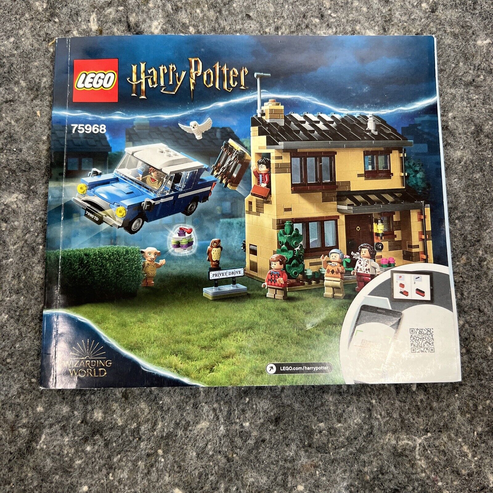 LEGO Harry Potter 4 Privet Drive 75968 House and Ford Anglia