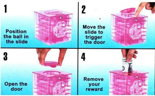 Money Maze Coin Box Puzzle Gift Prize Saving Bank Coin Bank Money Geek Gadgets - Image 4 of 4